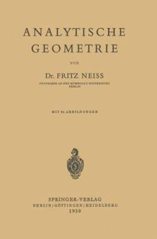 Paperback Analytische Geometrie [German] Book