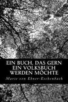 Paperback Ein Buch, das gern ein Volksbuch werden möchte [German] Book