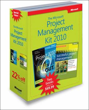 Paperback Microsoft Project Management Kit 2010 Book