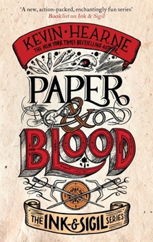 Paperback Paper & Blood: Book 2 of the Ink & Sigil series Book