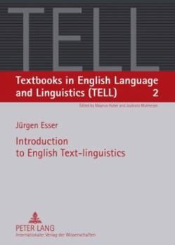Paperback Introduction to English Text-linguistics Book
