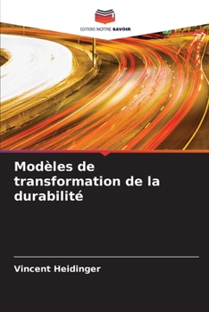 Paperback Modèles de transformation de la durabilité [French] Book