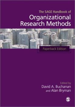 Paperback The SAGE Handbook of Organizational Research Methods Book