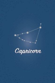 Paperback Capricorn: Star Sign Dot Grid Journal for Capricorns (6"x9") 120 Pages Book