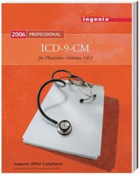 Paperback ICD-9-CM Professional for Physicians, Volumes 1 & 2 - 2006 (Softbound Version) Book