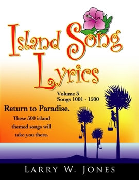 Paperback Island Song Lyrics Volume 3 Book