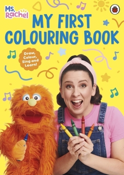 Paperback Ms Rachel: My First Colouring Book: (Books by Ms Rachel) Book