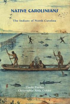 Paperback Native Carolinians: The Indians of North Carolina Book