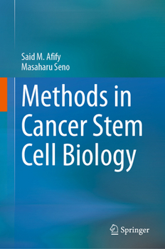 Hardcover Methods in Cancer Stem Cell Biology Book