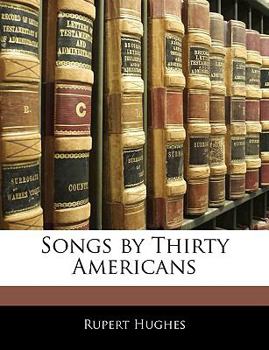 Paperback Songs by Thirty Americans Book