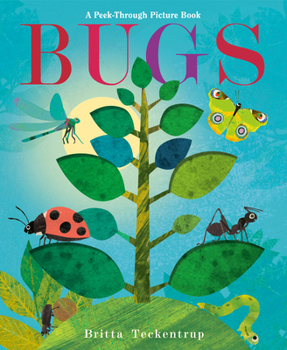 Hardcover Bugs: A Peek-Through Picture Book