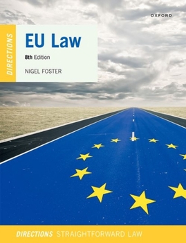 Paperback EU Law Directions 8th Edition Book