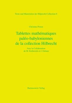 Hardcover Tablettes Mathematiques de la Collection Hilprecht [French] Book