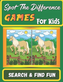 Paperback Spot the Difference for Kids Search & Find: Spot the Differences: Search & Find Fun (Dover Children's Activity Books) Book