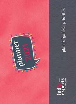 Hardcover Pop Planner 2021 H/B Red Cover Book