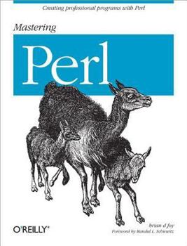 Paperback Mastering Perl Book