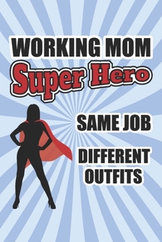 Paperback Working Mom, Super Hero: 2 Year Undated Weekly Planner For Strong Women Book