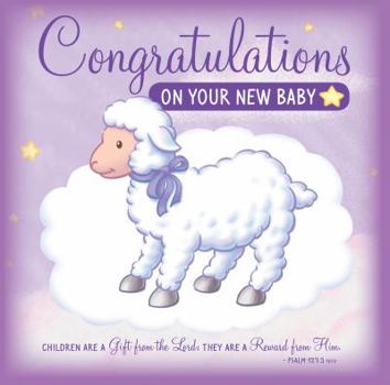 Cards Congratulations on Your New Baby Greeting Card/CD: Sweet Instrumental Lullabies and Bible Songs Book