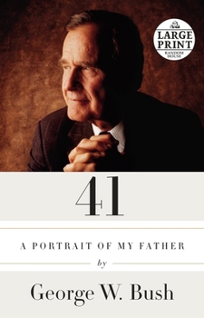 Paperback 41: A Portrait of My Father [Large Print] Book