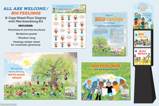 All Are Welcome/Big Feelings 8-Copy Mixed Floor Display with Merchandising Kit
