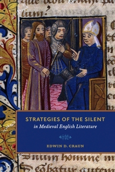 Paperback Strategies of the Silent in Medieval English Literature Book