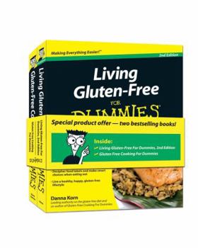 Paperback Living Gluten-Free for Dummies: 2nd Edition and Gluten-Free Cooking for Dummies Bundle Book