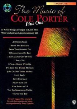 Paperback The Music of Cole Porter Plus One: Trombone, Book & CD Book