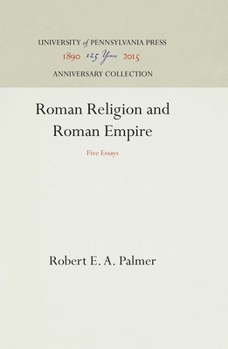 Hardcover Roman Religion and Roman Empire Book
