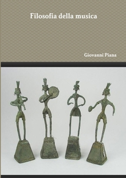 Paperback Filosofia della musica [Italian] Book