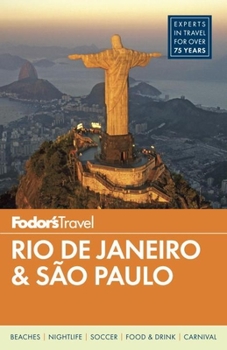 Paperback Fodor's Rio de Janeiro & Sao Paulo Book