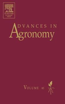 Hardcover Advances in Agronomy: Volume 83 Book