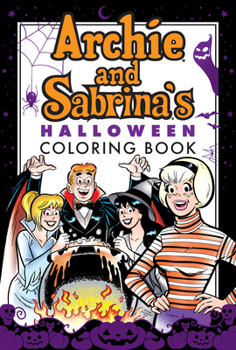 Paperback Archie & Sabrina's Halloween Coloring Book