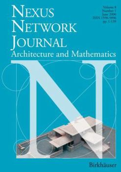 Paperback Nexus Network Journal 8,1 Book