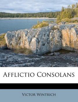 Paperback Afflictio Consolans Book