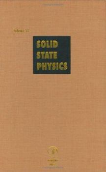 Hardcover Solid State Physics: Advances in Research and Applications, Vol. 52 Book