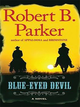 Hardcover Blue-Eyed Devil [Large Print] Book