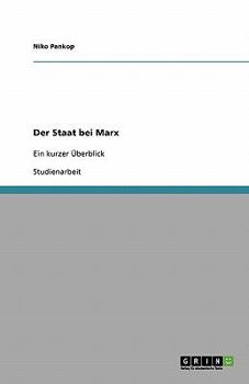 Paperback Der Staat bei Marx: Ein kurzer Überblick [German] Book