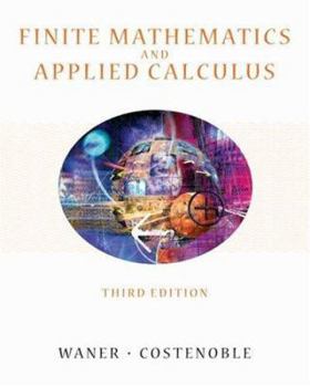 Hardcover Finite Mathematics and Applied Calculus (with InfoTrac) Book
