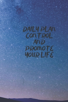 Paperback Daily Plan: Control and Promote Your Life Book