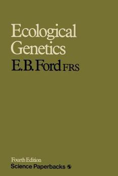 Hardcover Ecological Genetics Book