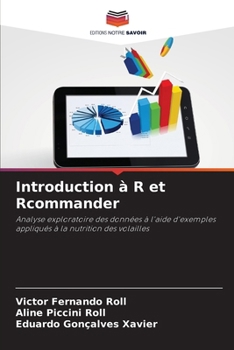 Paperback Introduction à R et Rcommander [French] Book