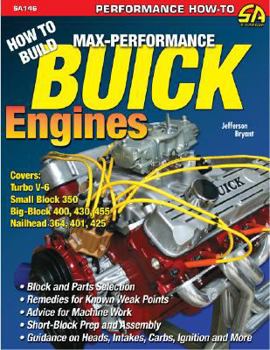 Paperback How to Build Max-Performance Buick Engines Book