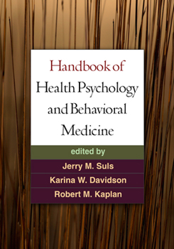 Hardcover Handbook of Health Psychology and Behavioral Medicine Book