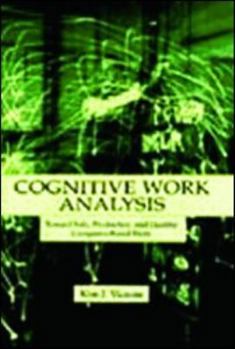 Paperback Cognitive Work Analysis: Toward Safe, Productive, and Healthy Computer-Based Work Book