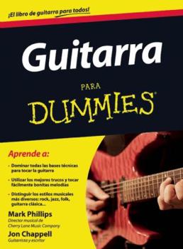 Guitarra para Dummies (Spanish Edition) Book Cover