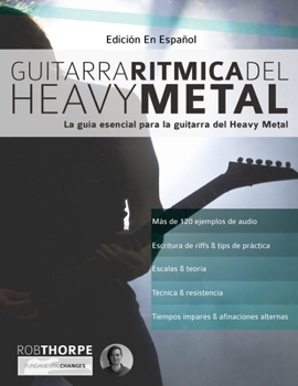 Paperback Guitarra Ri&#769;tmica del Heavy Metal [Spanish] Book