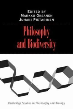 Paperback Philosophy and Biodiversity Book