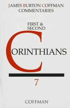 Hardcover Coffman: Commentary on First and Second Corinthians Book