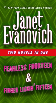 2 Books! 1) Fearless Fourteen 2) Finger Lickin' Fifteen - Book  of the Stephanie Plum