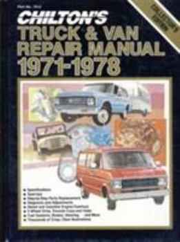 Paperback Chilton's Truck & Van Repair Manual, 1971-1978 - Collector's Edition Book
